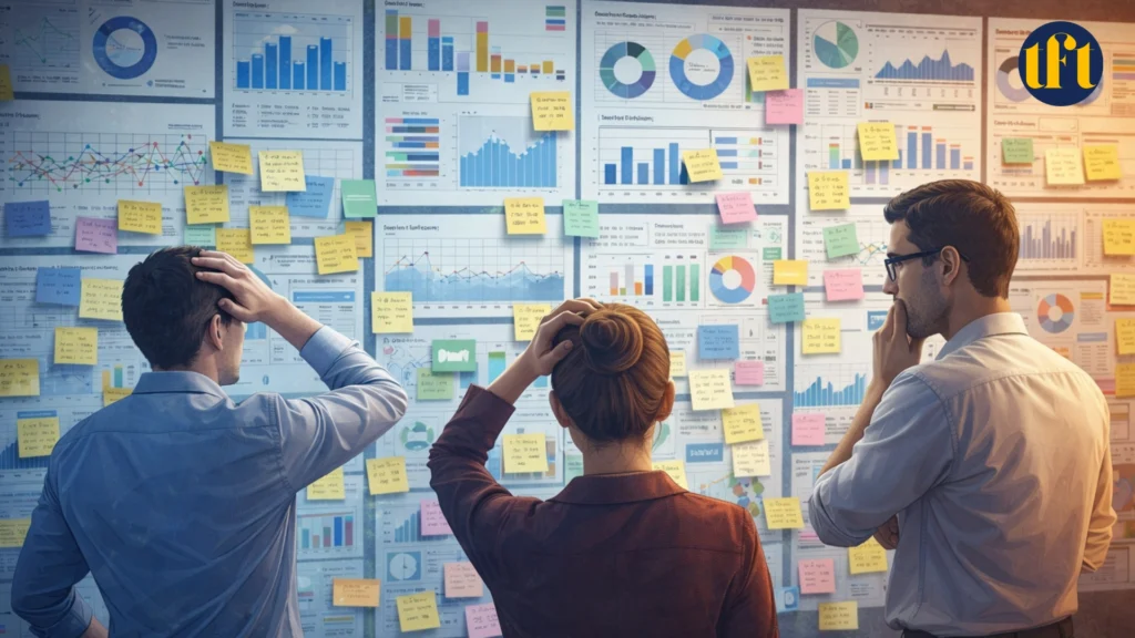 The problem i noticed data everywhere direction nowhere