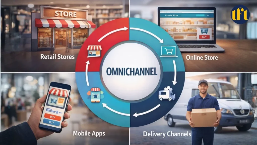 omnichannel distribution diagram