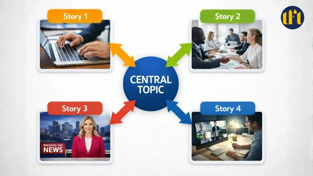 showing multiple perspectives on one topic