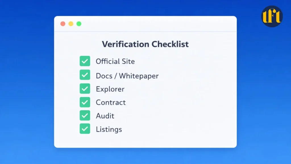 what is etherions faston crypto verification checklist